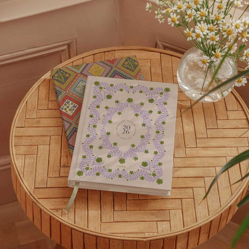 Papier Italian Summer A5 Weekly Hard Cover Dusty Sage Planner 2026 image number 2